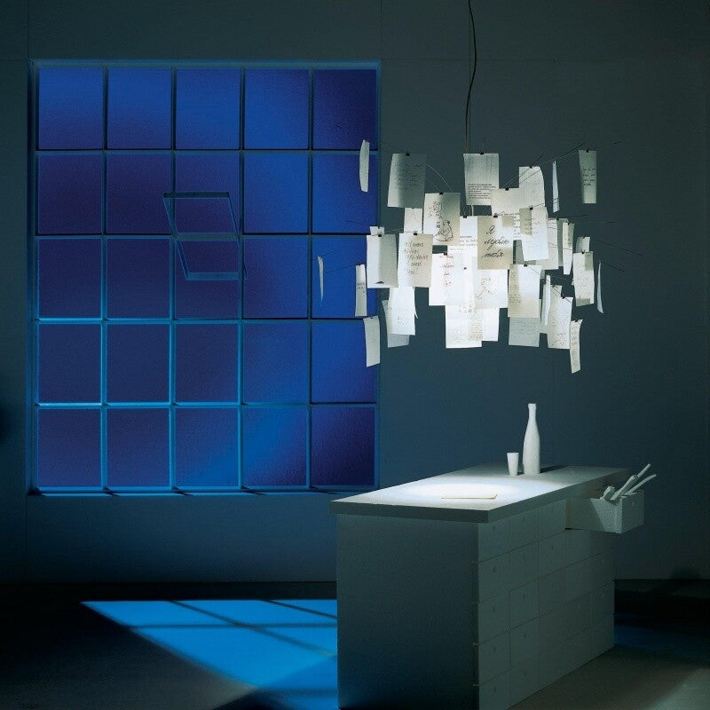 Ingo Maurer Zettel'z 5 Suspension Lamp Ø120cm