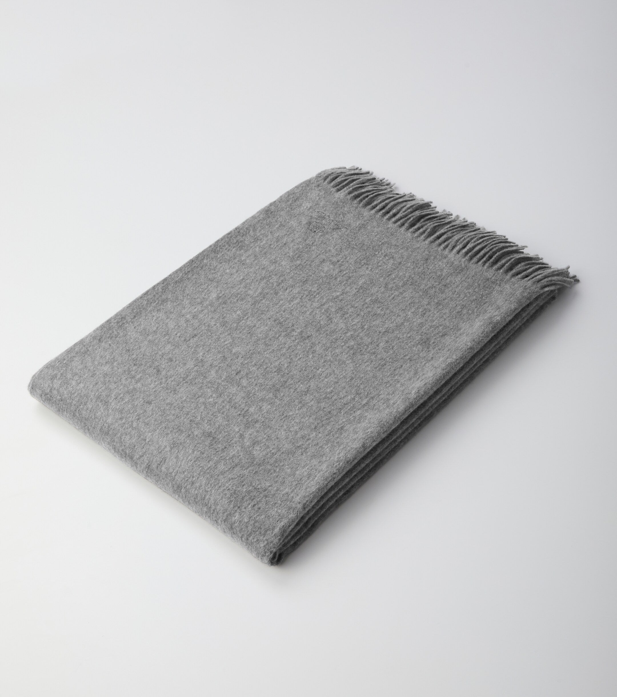 Loro Piana Unito fringed cashmere blanket