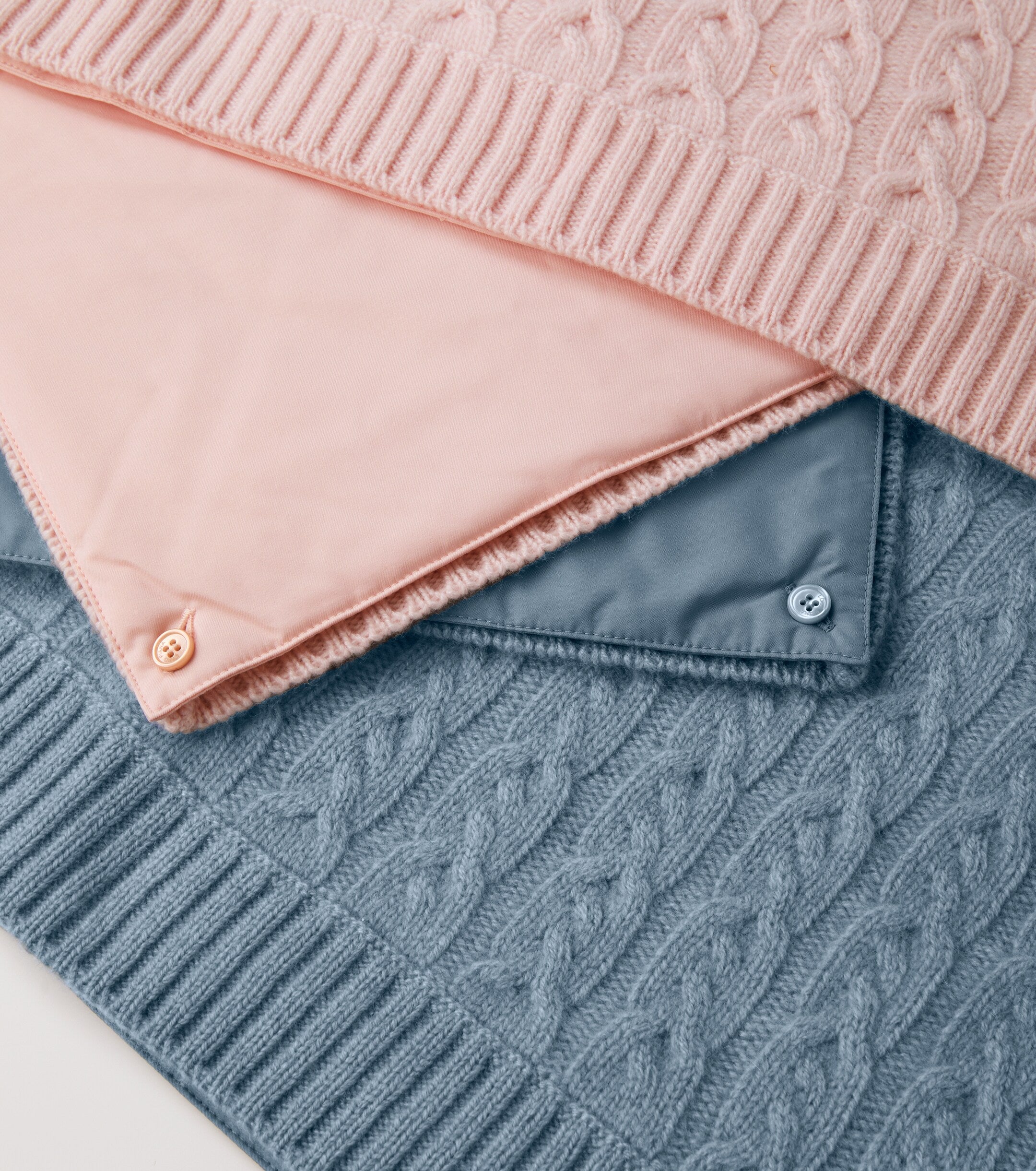 Loro Piana Cable-knit cashmere blanket