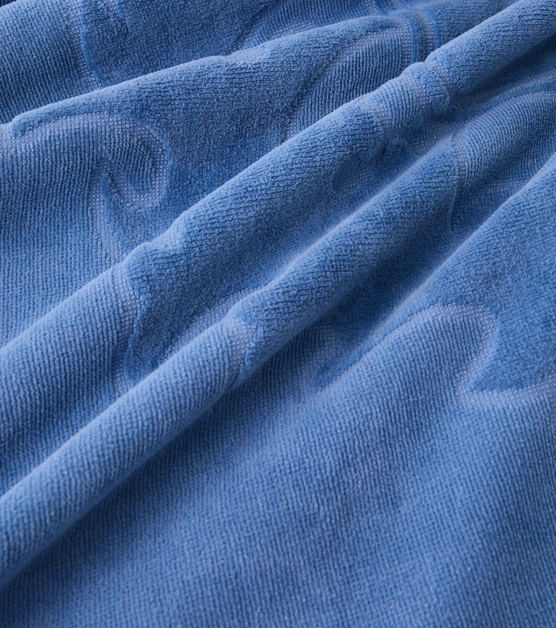 Loro Piana Crest cotton terry beach towel