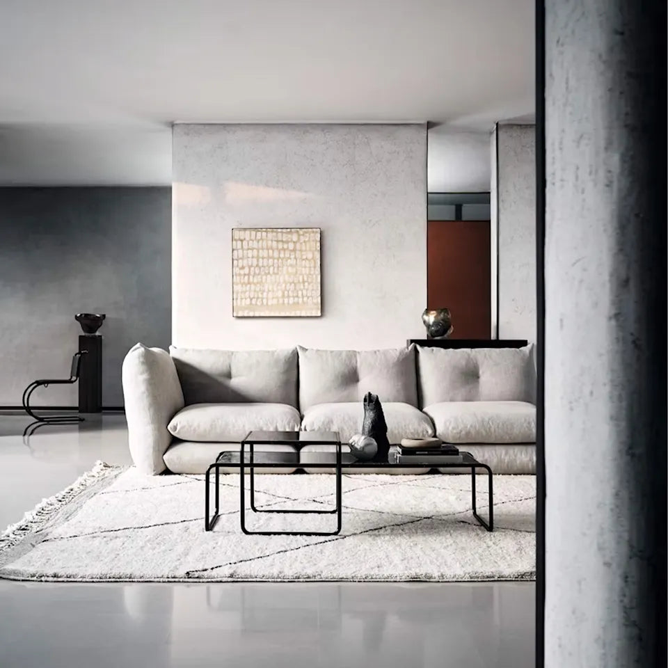 Knoll Perron Pillo 3-Seater Sofa