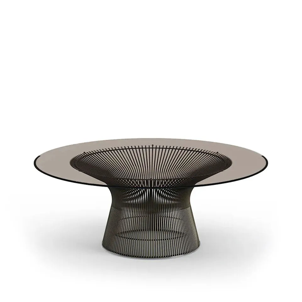 Knoll Platner salontafel Ø 92 cm Brons Metallic