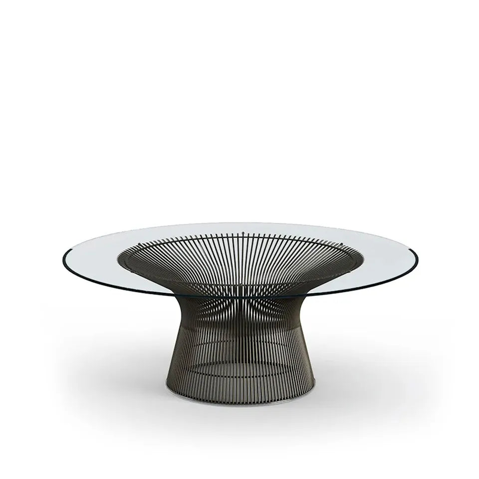 Knoll Platner salontafel Ø 92 cm Brons Metallic