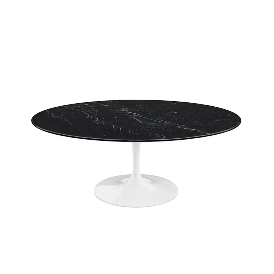 Knoll Saarinen Oval Koffietafel White