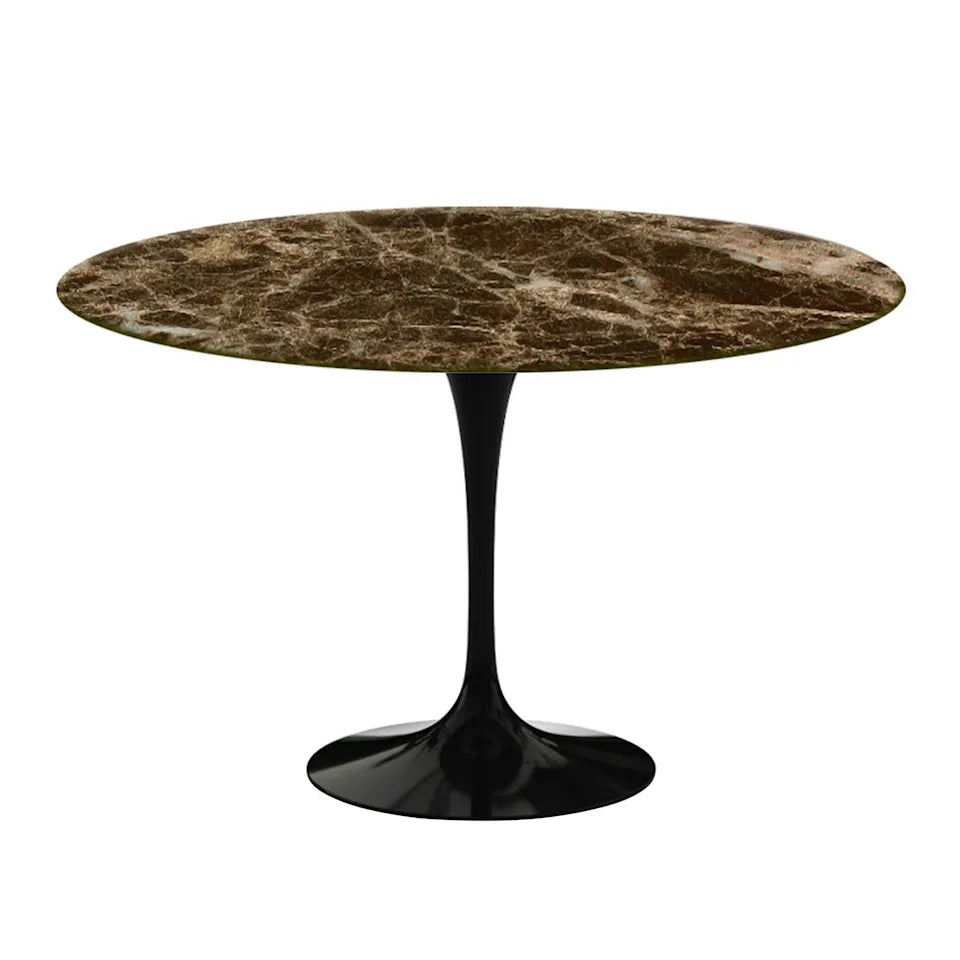 Knoll Saarinen Round eettafel Ø 120 cm Black