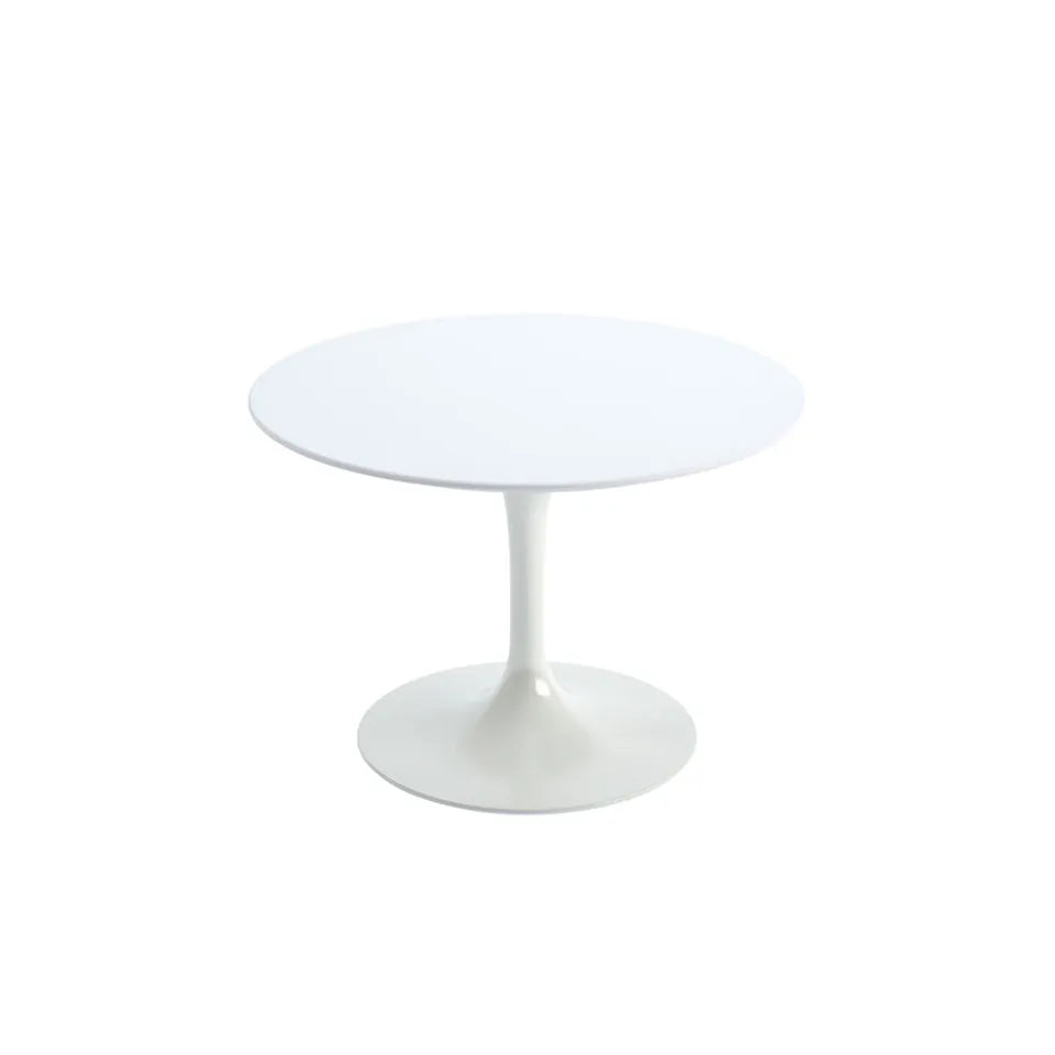 Knoll Saarinen Rundt sofabord Ø 51 cm Hvid