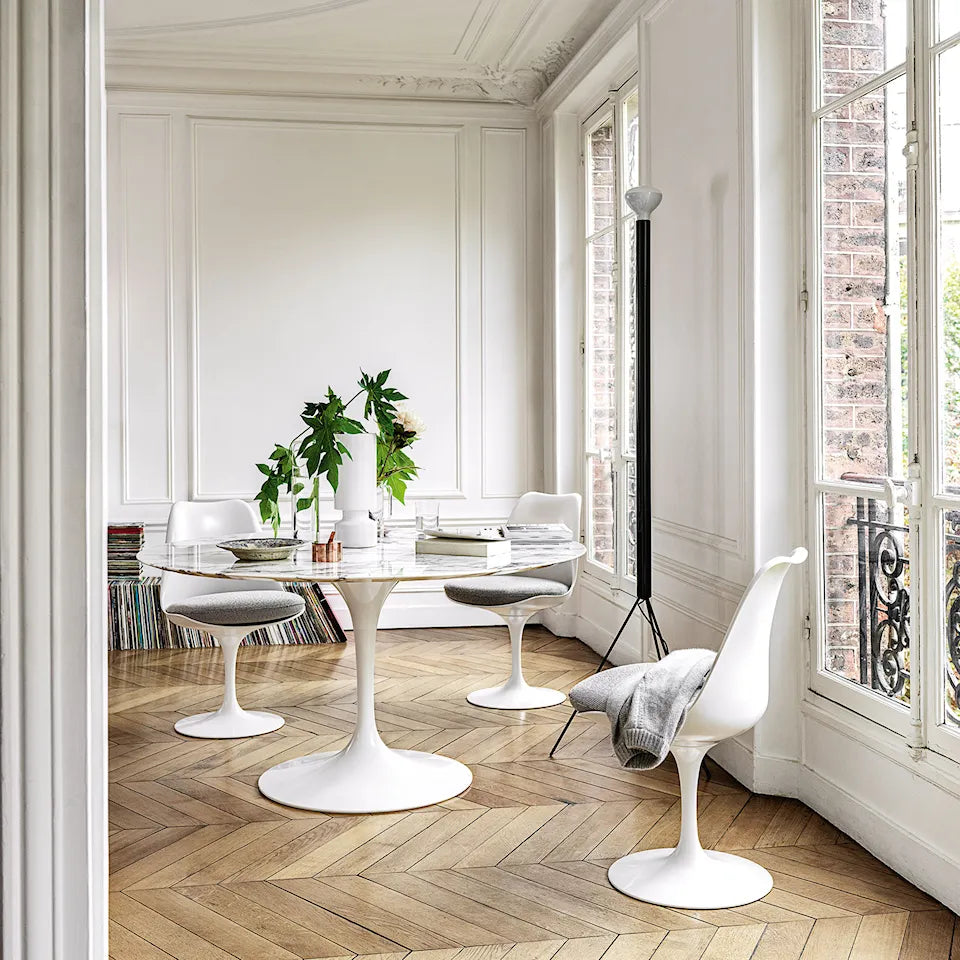 Knoll Saarinen Tulip stol Hvid