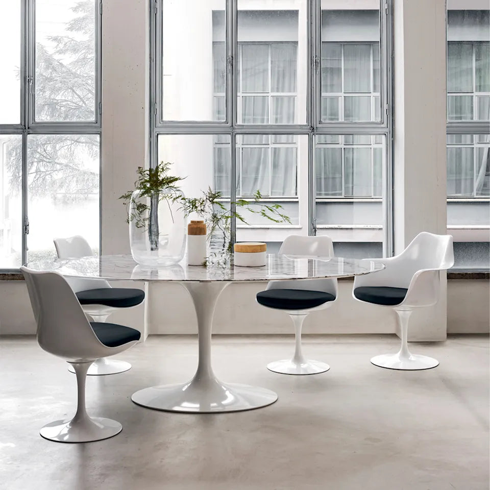Knoll Saarinen Tulip stol Sort