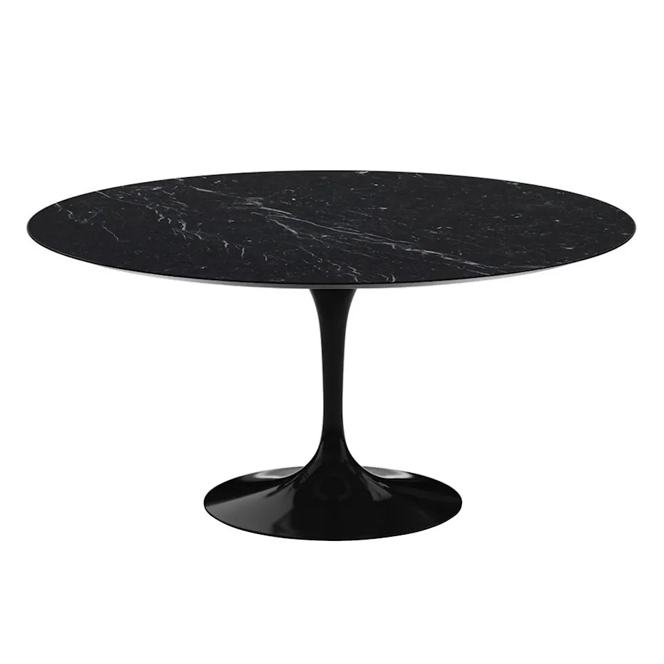 Knoll Saarinen Round eettafel Ø 152 cm Black