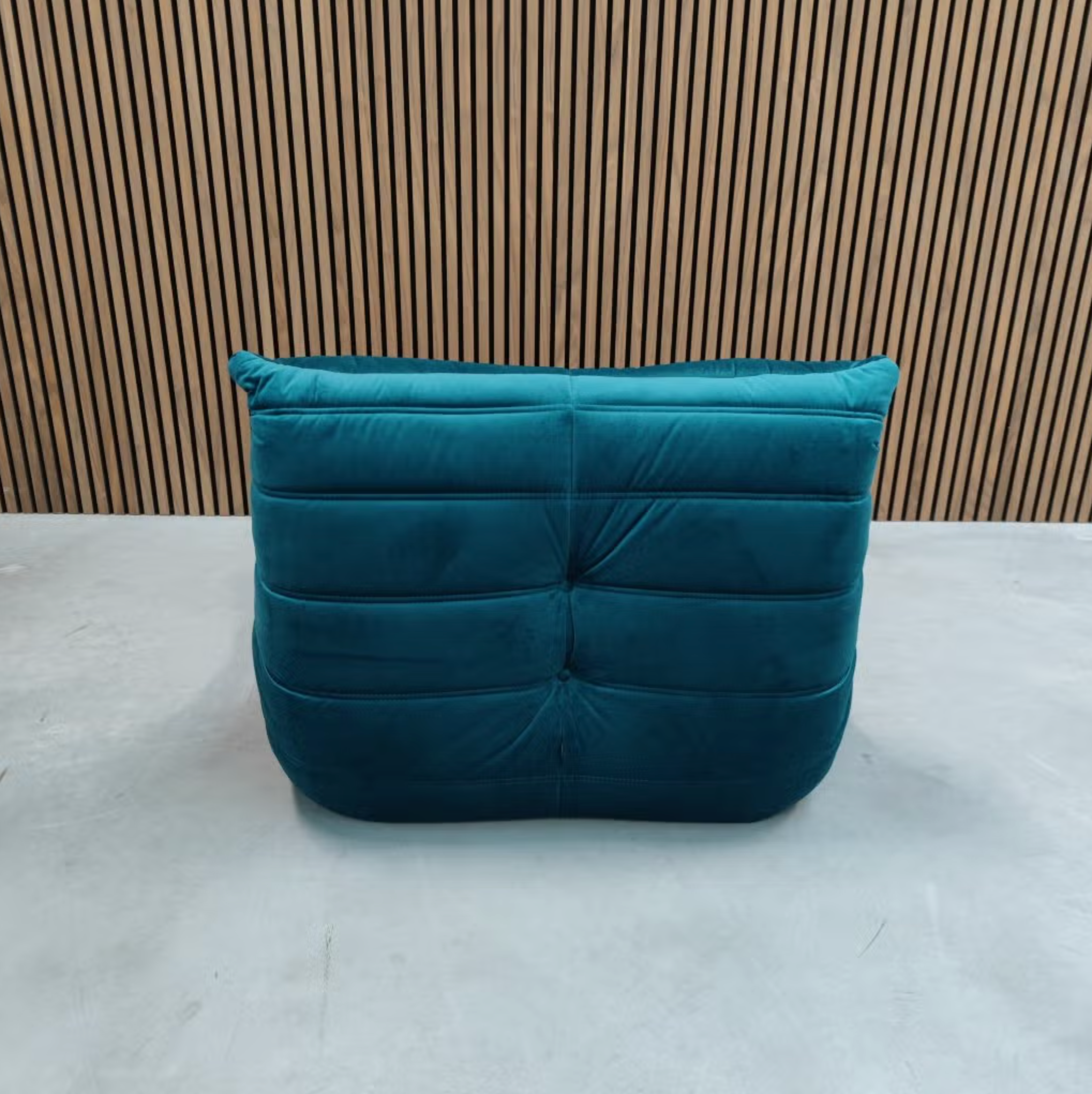 Ligne Roset Togo 1-Seater - Blue Velvet