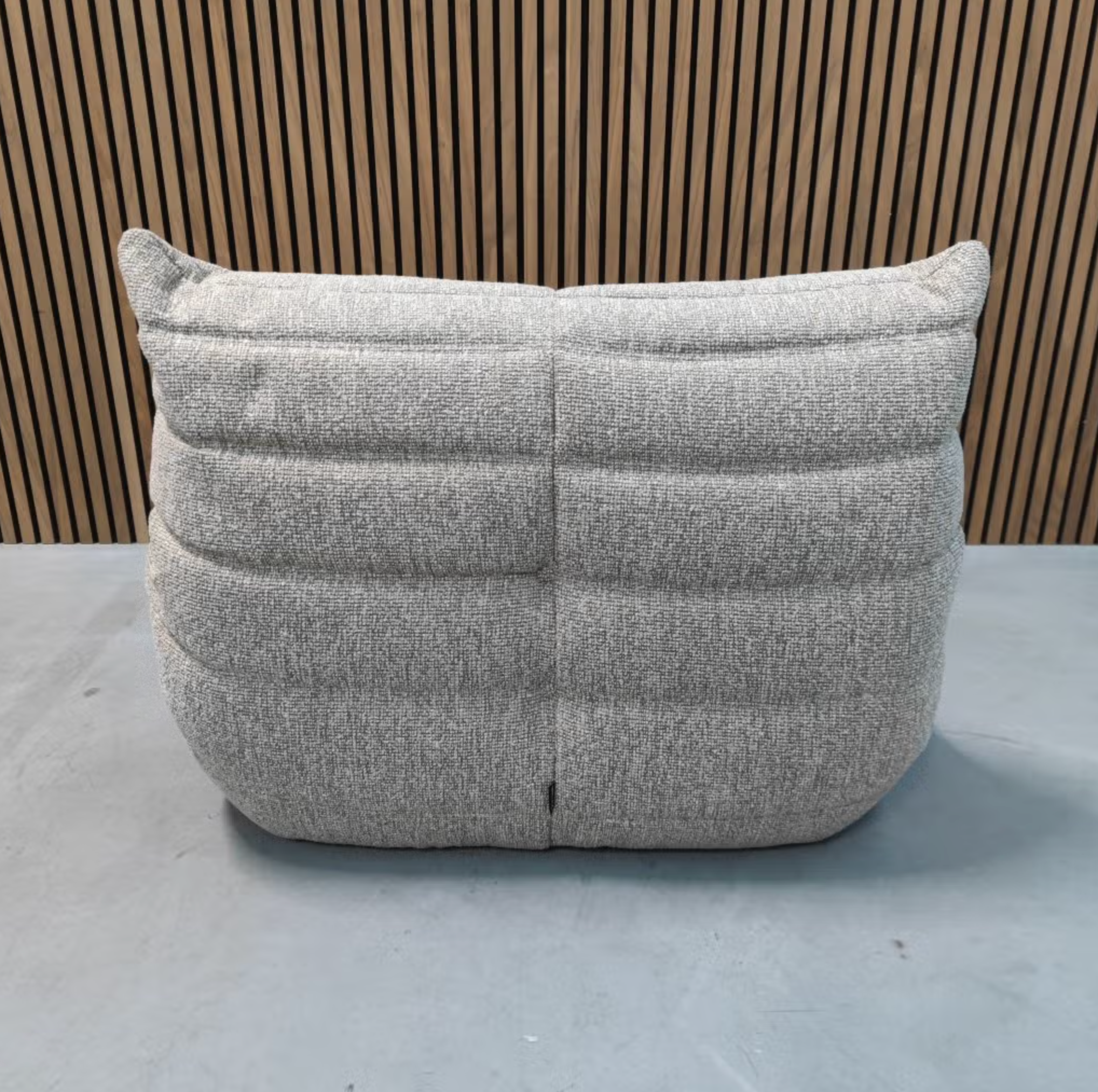 Ligne Roset Togo 1-Seater – Grey Wool Blend
