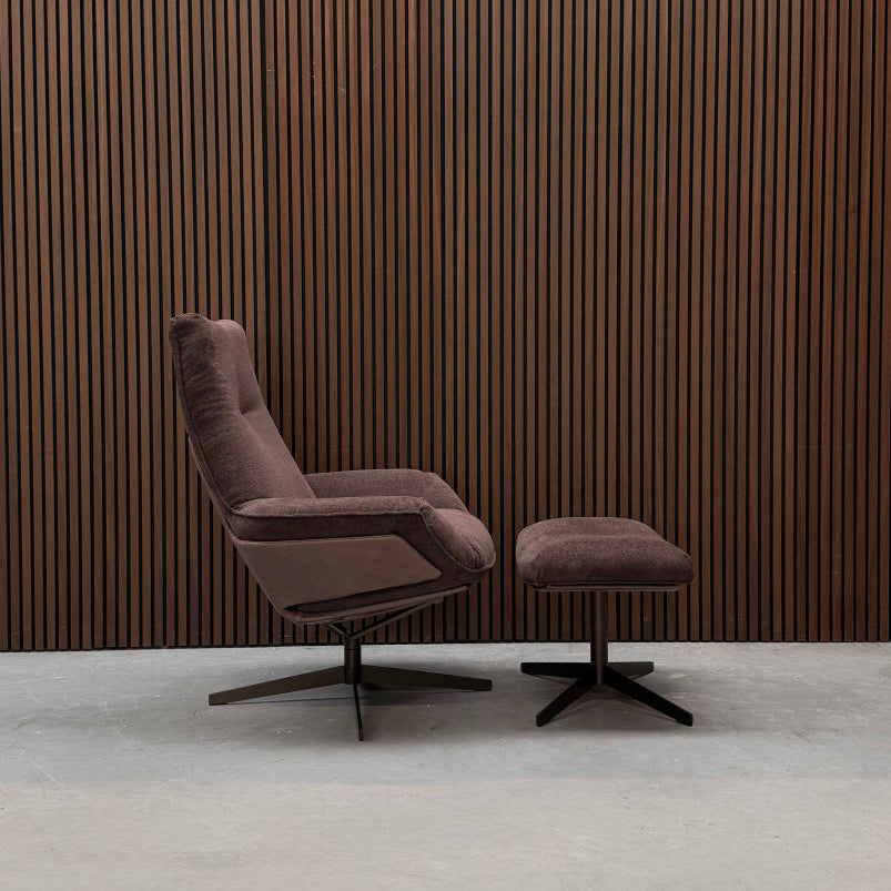 Bielefelder Werkstätten Daron Fauteuil – Gascogne Ristretto Leather