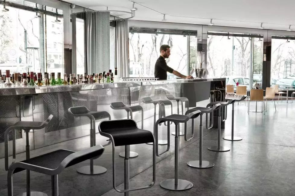 Lapalma Lem (chrome matte) bar stool