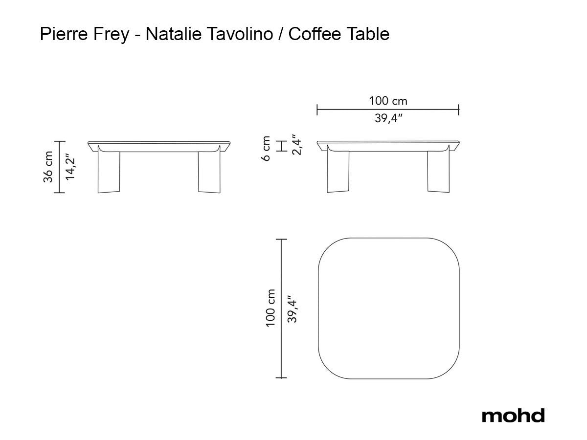 Pierre Frey Natalie Coffee Table