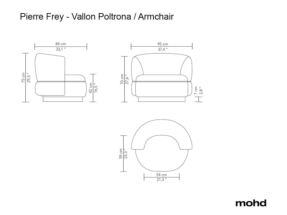 Pierre Frey Vallon Armchair