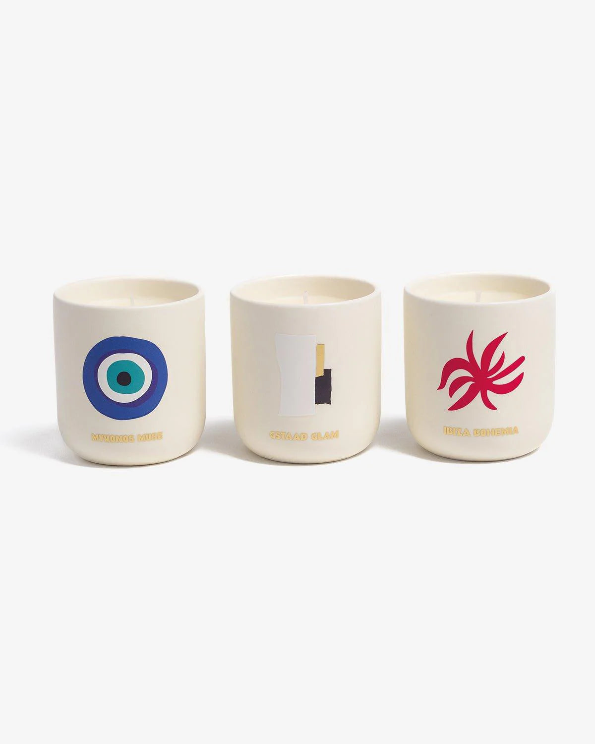 ASSOULINE Travel From Home Mini Scented Candle Set