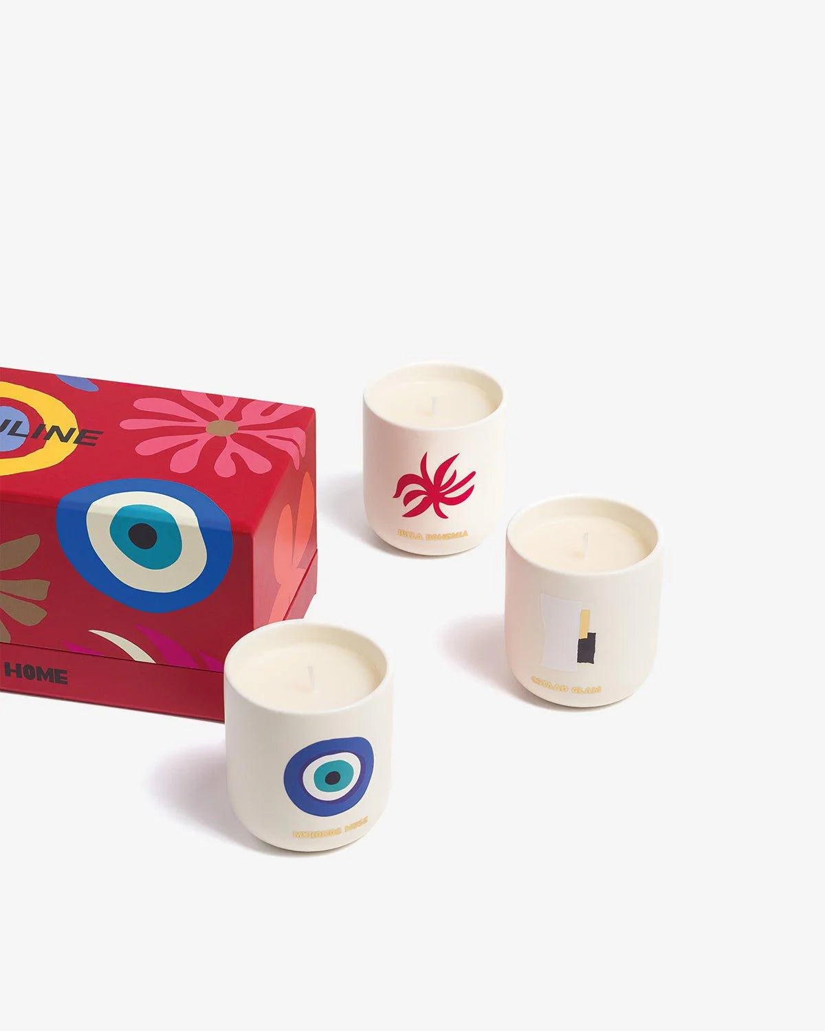 ASSOULINE Travel From Home Mini Scented Candle Set