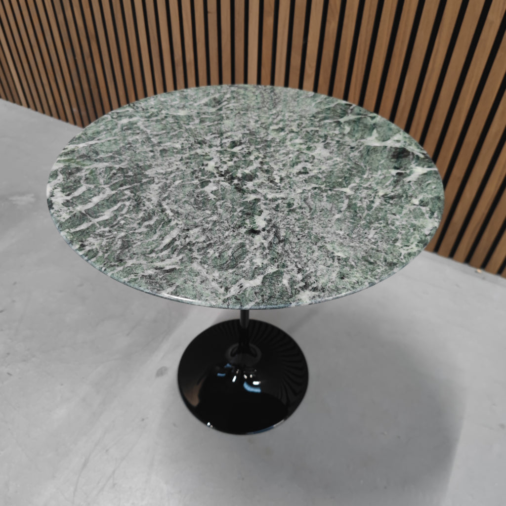 Knoll Saarinen side table - Alpi verde ø 51cm