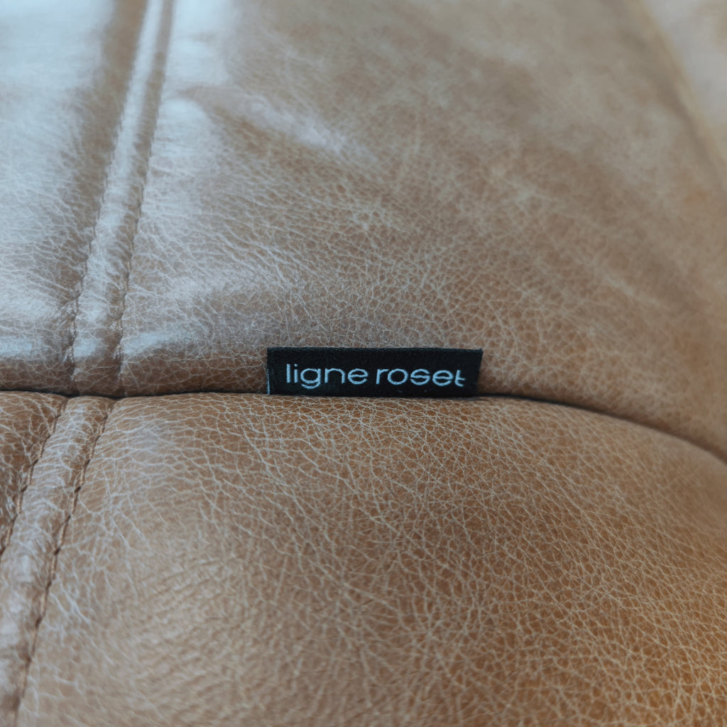 Ligne Roset Togo Fireside Chair 1-zits | Cognac Leder