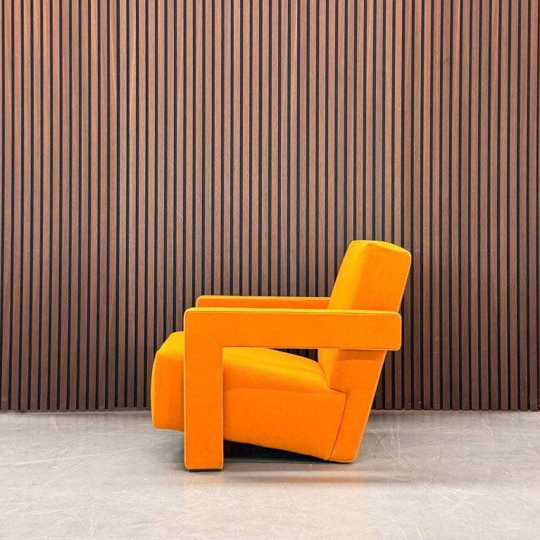 Cassina Utrecht fauteuil - Gerrit Thomas Rietveld - Oranje