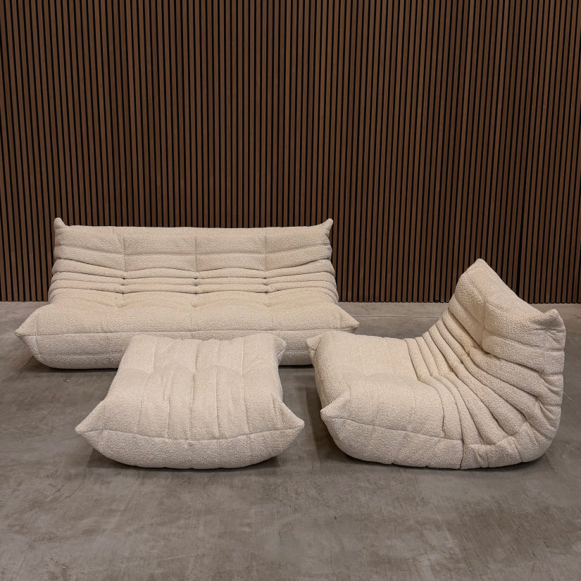 Ligne Roset Togo Modular Set – Beige Bouclé