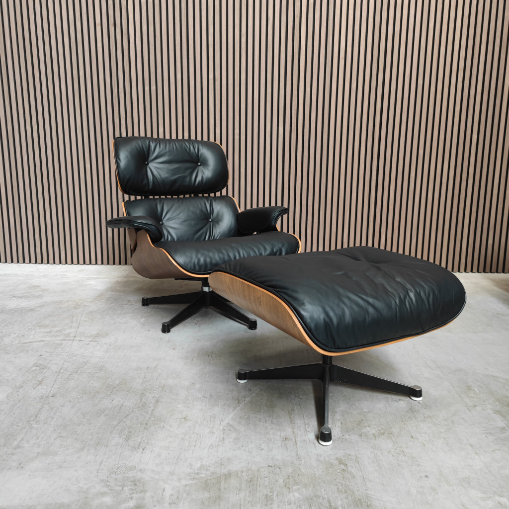 Vitra Eames lounge chair en Ottoman