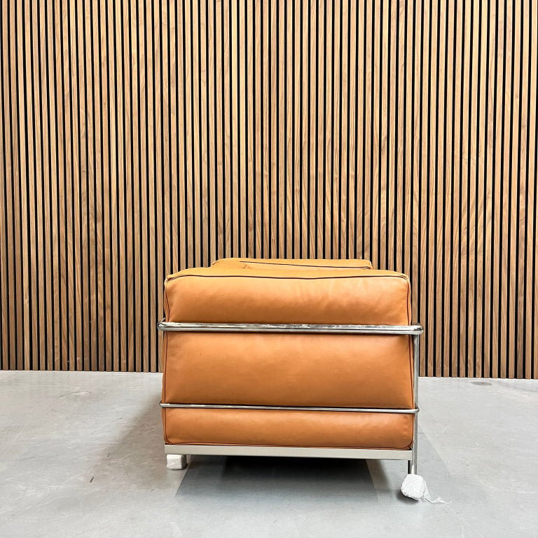 Cassina LC3 Armchair – Cognac Leather