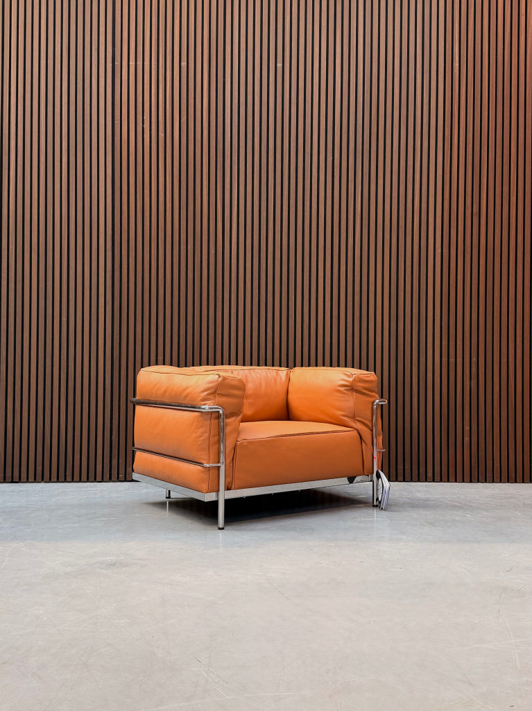 Cassina LC3 - Le Corbusier Cognac leder dons