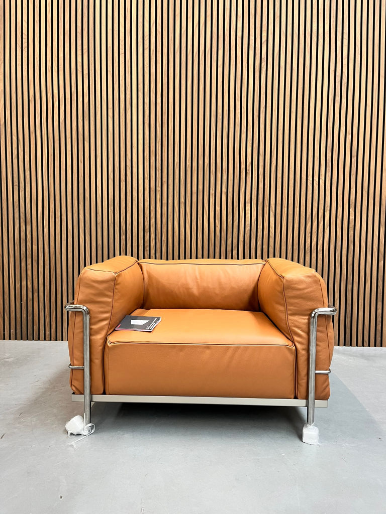 Cassina LC3 - Le Corbusier Cognac leder dons