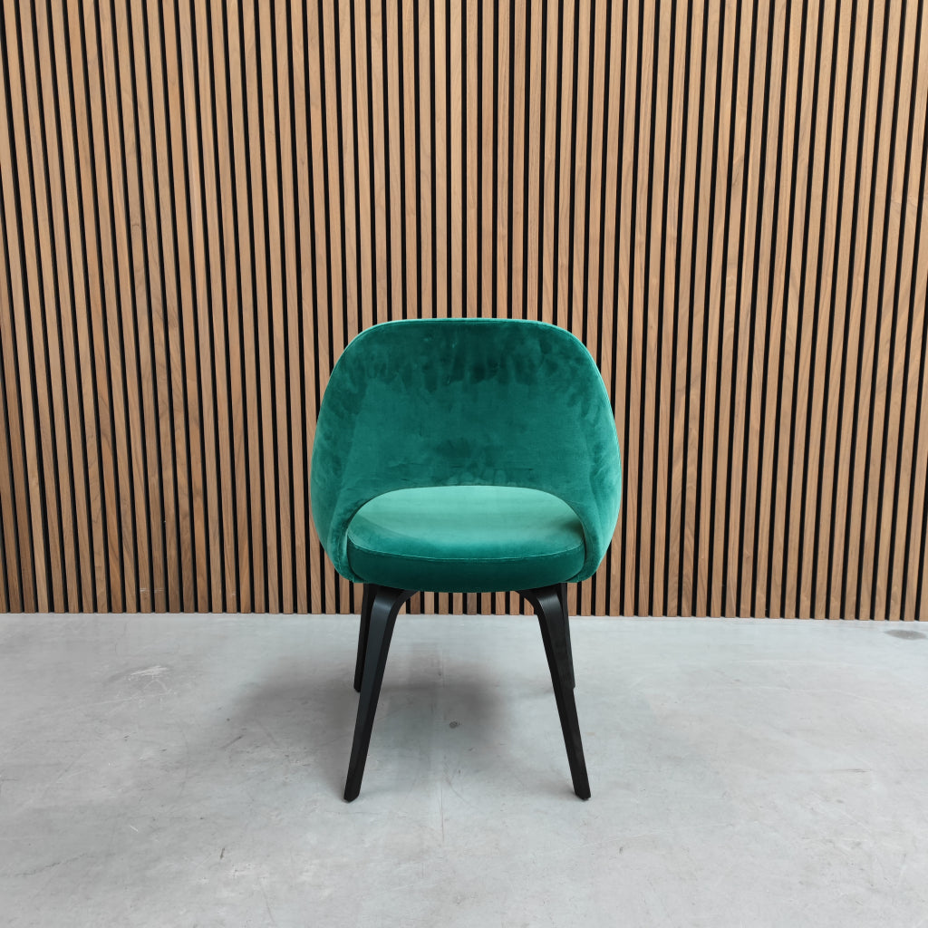 Knoll Saarinen green dining chair