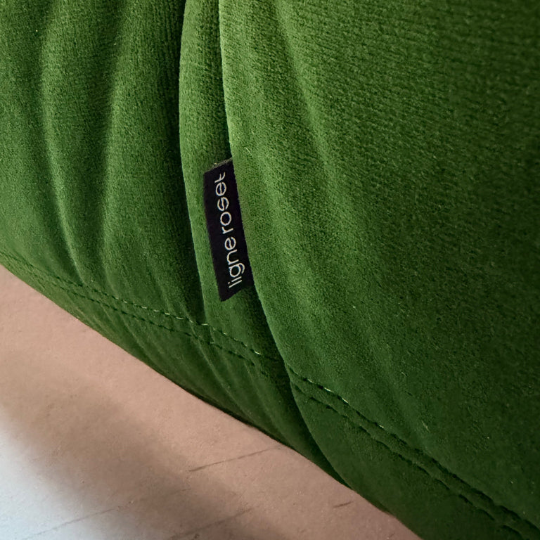 Ligne Roset Togo 1-Seater | Green Velvet