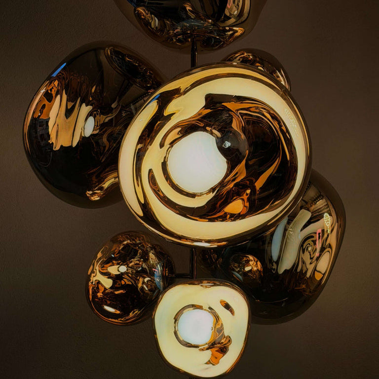 Tom Dixon Melt Floor Chandelier – Gold