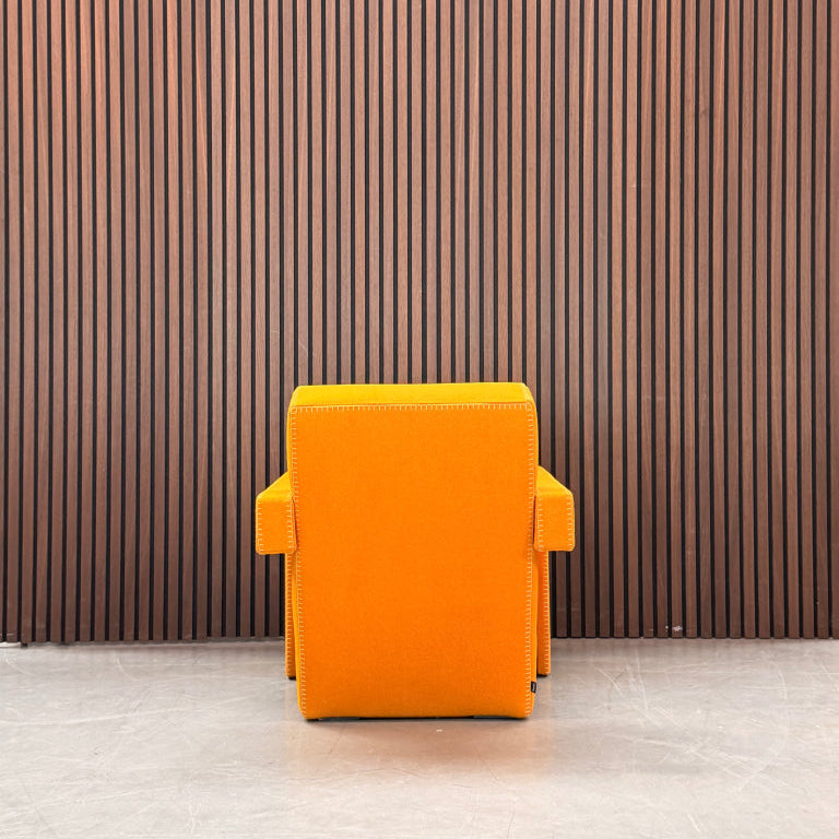 Cassina Utrecht Chair – Orange Fabric