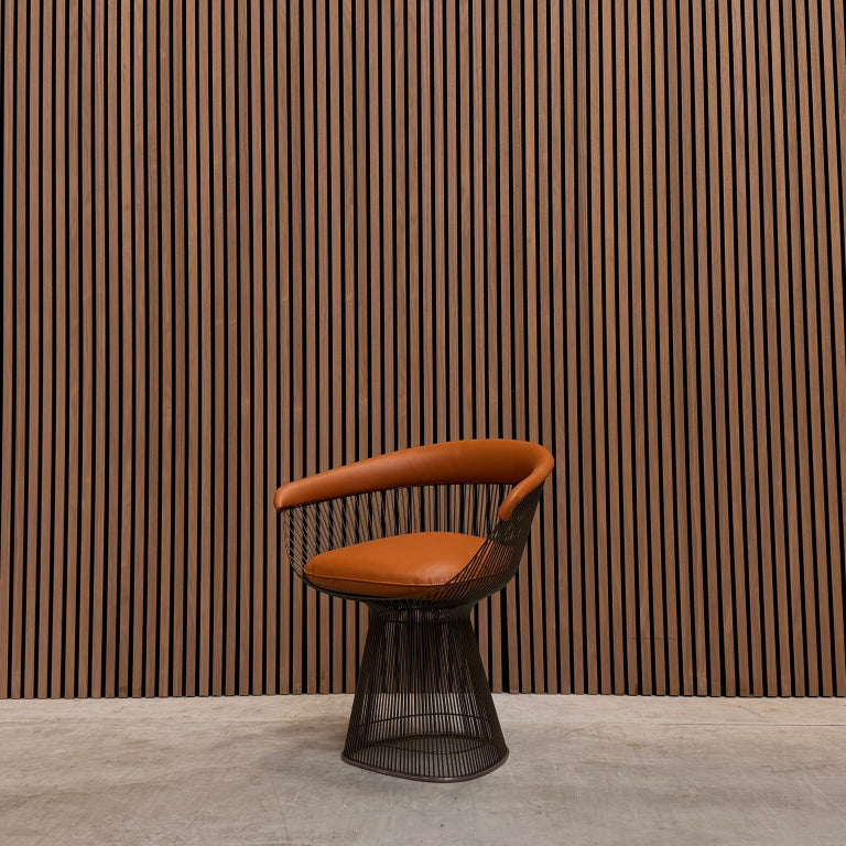 Knoll Warren Platner Chair - Volo Leather Cognac