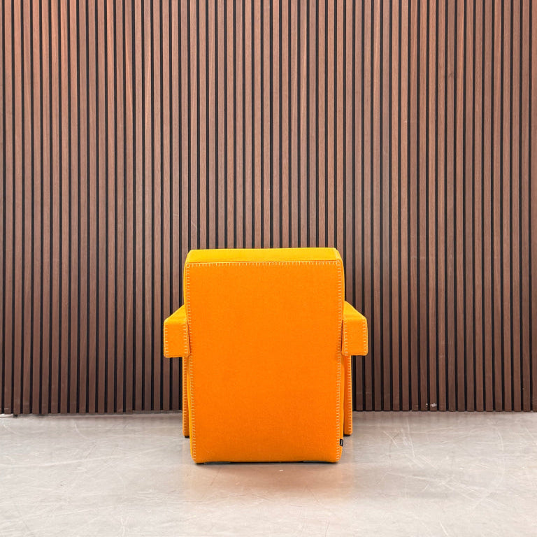 Cassina Utrecht fauteuil - Gerrit Thomas Rietveld - Oranje