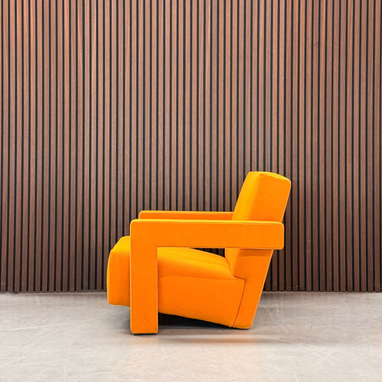 Cassina Utrecht Chair – Orange Fabric