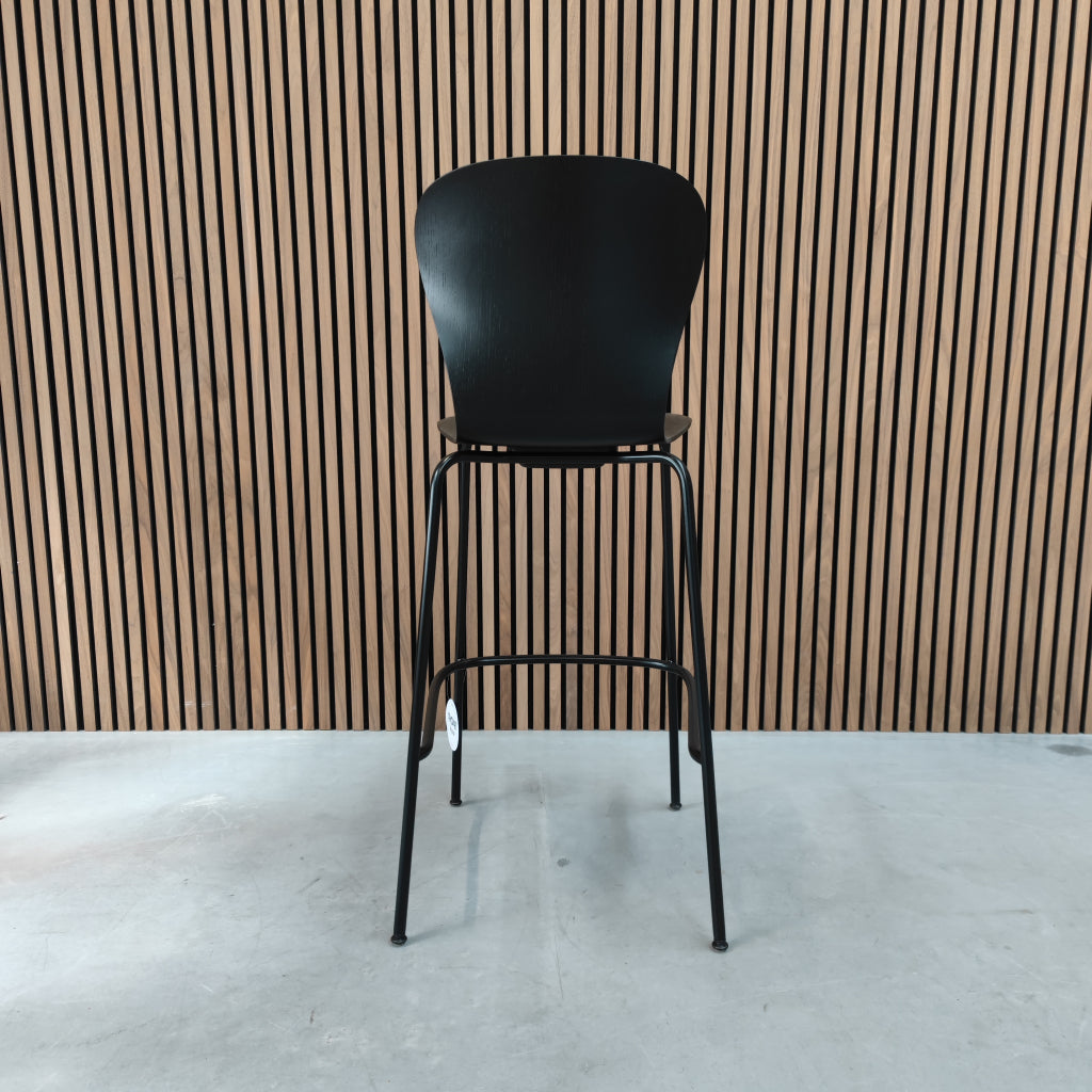 Thonet S 220 H Barkruk - zwart