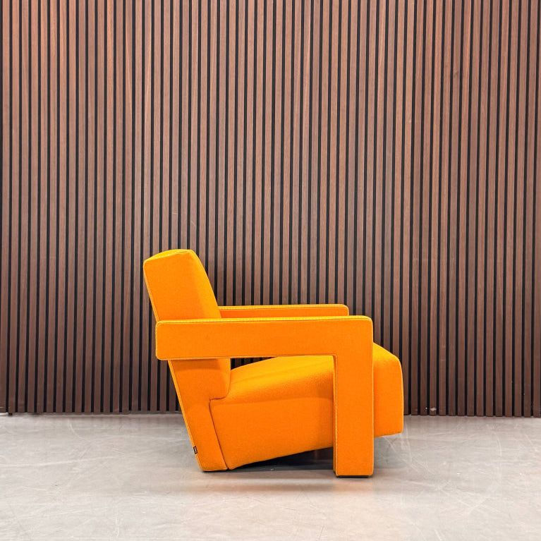 Cassina Utrecht Chair – Orange Fabric
