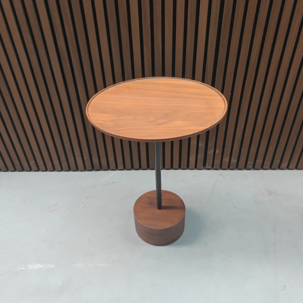 Cassina Occasional table - high American walnut