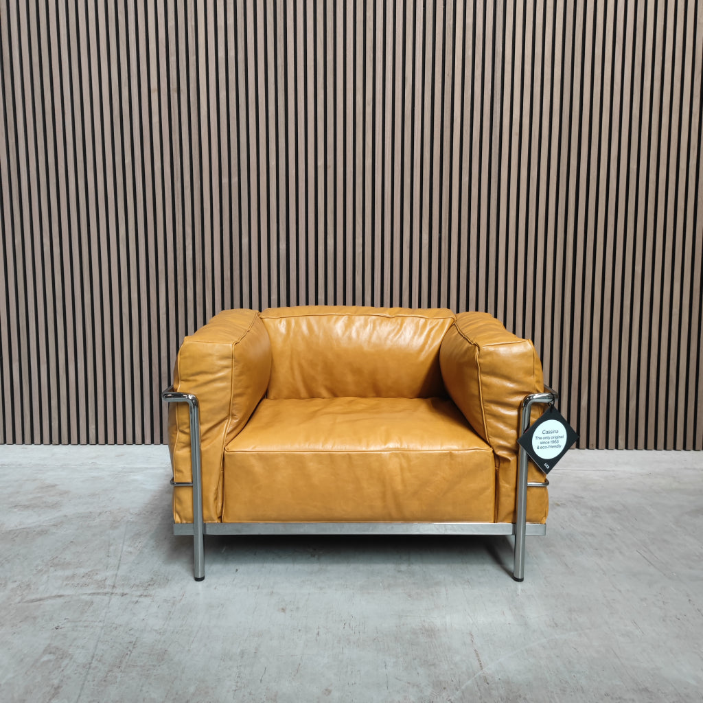 Cassina LC3 - camel naturel leder