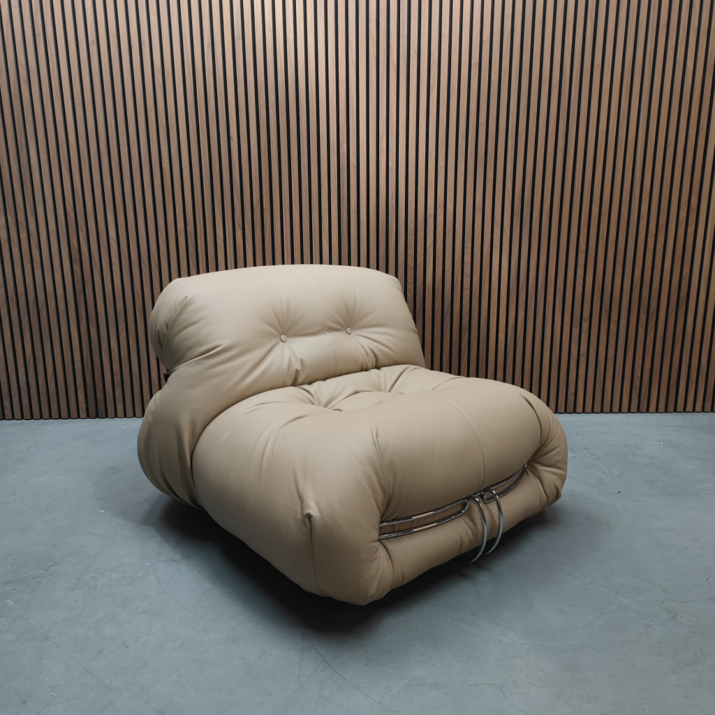 Cassina Soriana fauteuil - 13Y244 Zand