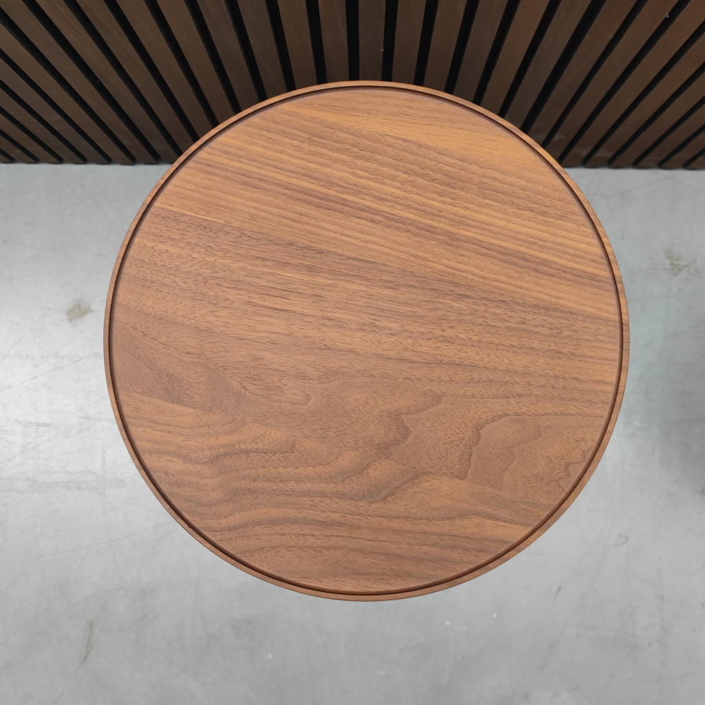 Cassina Occasional table - high American walnut