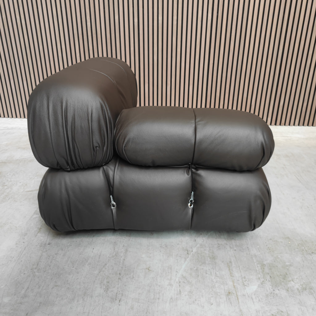 B&B Italia Camaleonda Elementen in Mokka leder