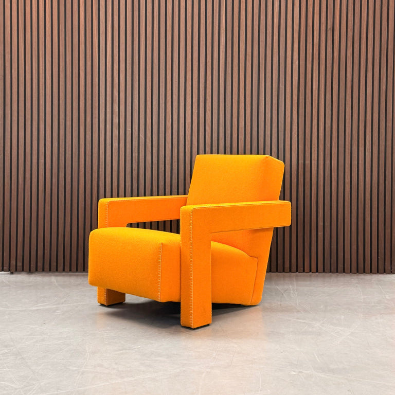 Cassina Utrecht fauteuil - Gerrit Thomas Rietveld - Oranje