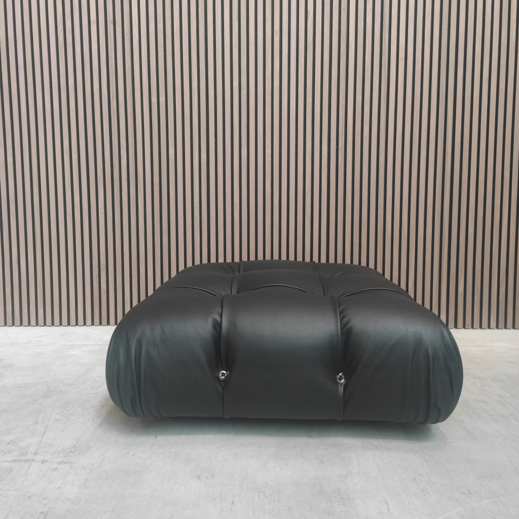 Vintage B&B Italia Camaleonda element Zwart leder