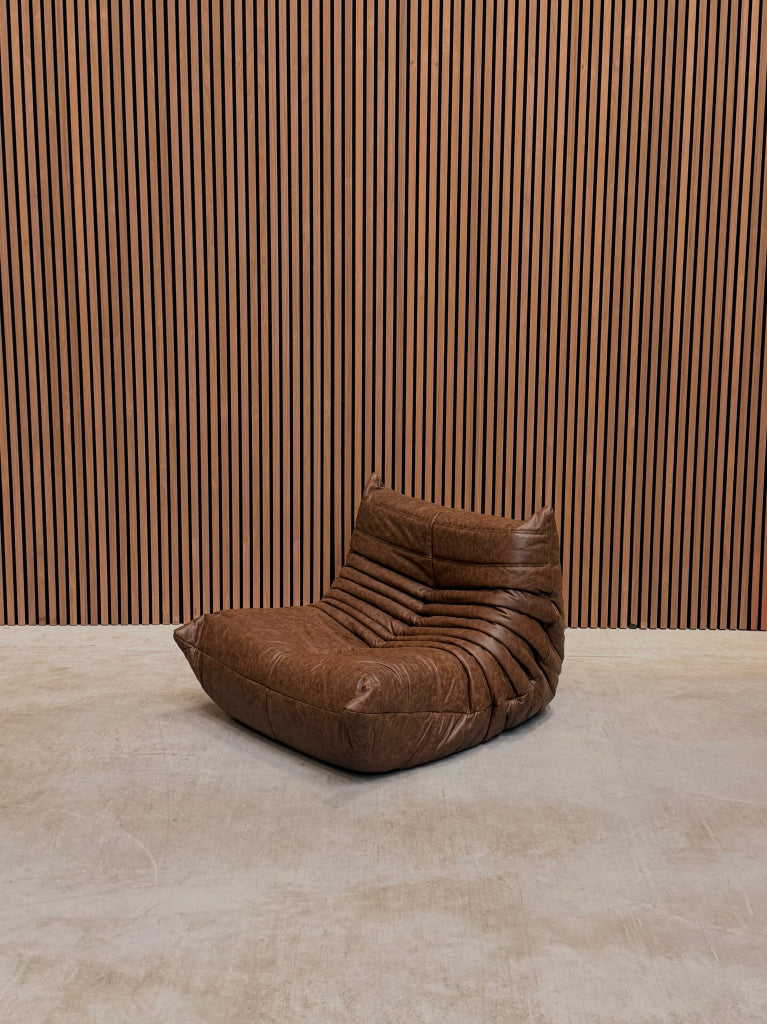 Ligne Roset Togo - mokka vol aniline leder