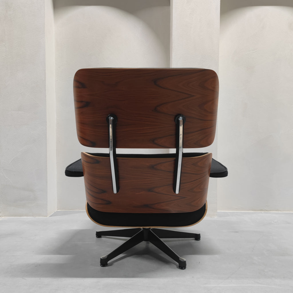 Vitra Eames lounge chair twill incl. ottoman limited edition
