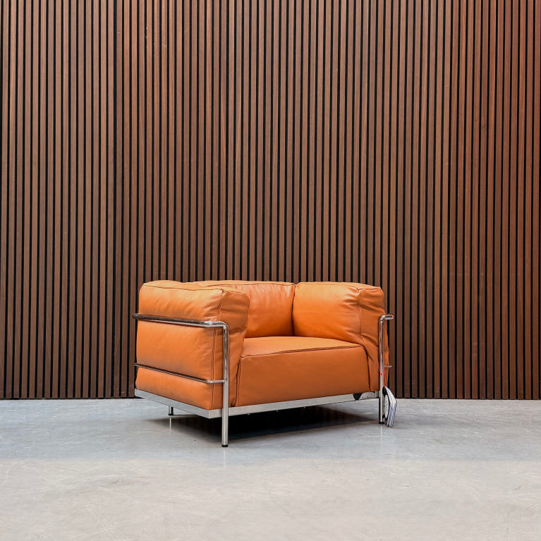 Cassina LC3 - Le Corbusier Cognac leder dons