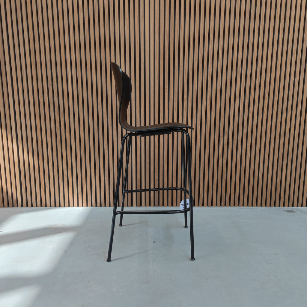 Thonet S 220 H Barkruk - zwart