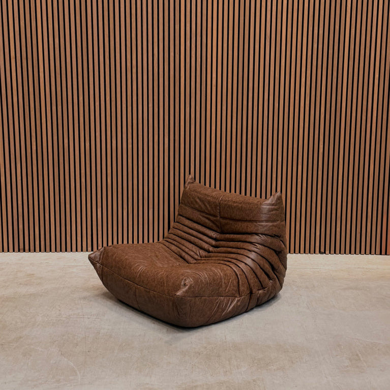 Ligne Roset Togo - mokka vol aniline leder
